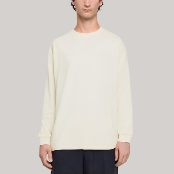 Versatile solid color loose men's base layer shirt