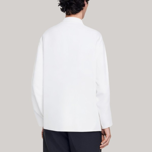 Solid color breathable men's long-sleeved base shirt