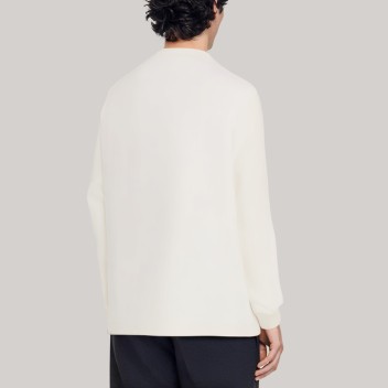 Versatile solid color loose men's base layer shirt