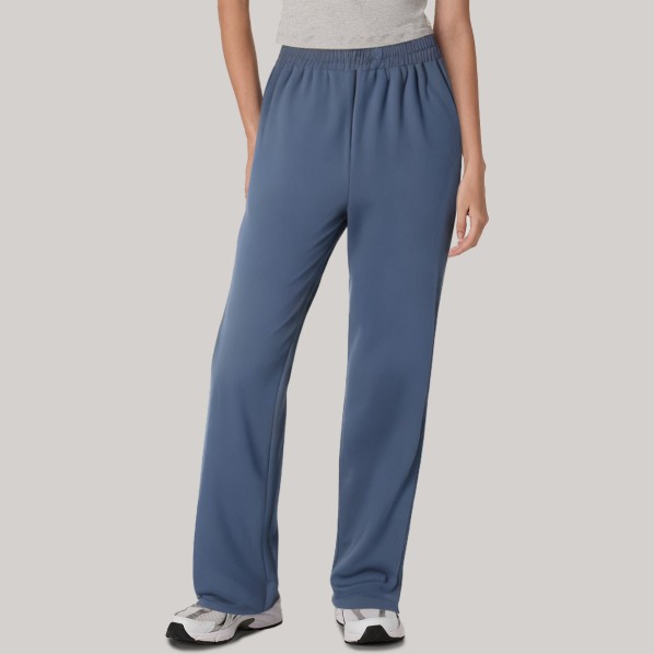Blue breathable women's jogger pants
