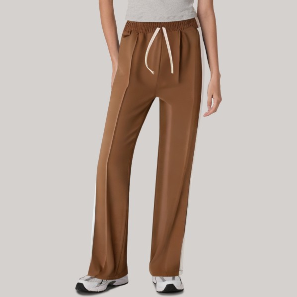 Stylish side-striped women's sweatpants
