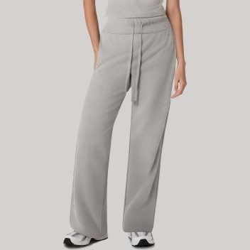 High-waisted stretch wide-leg women's sports pants