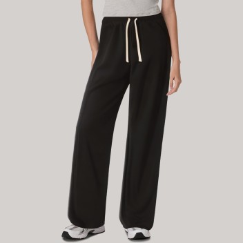 Black premium women's jogger pants