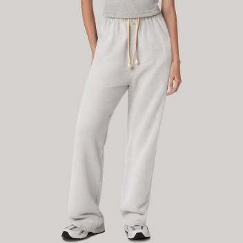 Simple and warm drawstring women's athletic pants