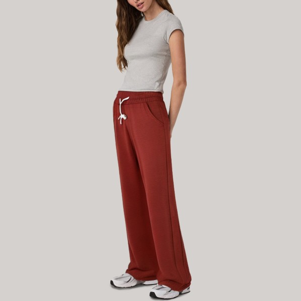 High-quality drawstring women's athletic pants