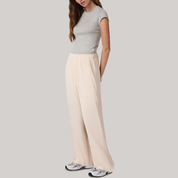 High-quality elastic waist women's sports pants