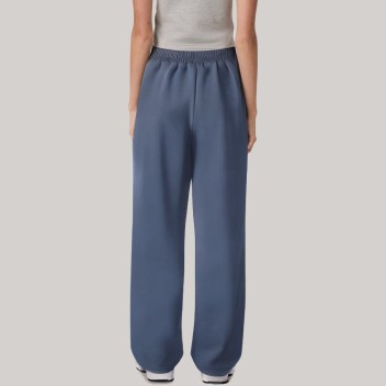 Blue breathable women's jogger pants