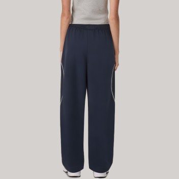 Outdoor elastic waist loose fit women's sports pants