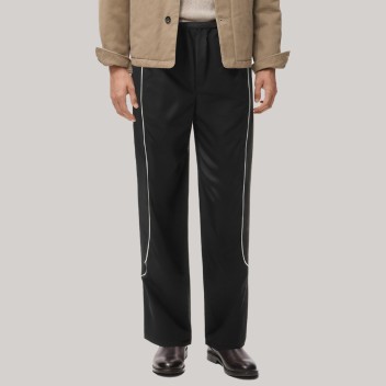 High-quality color-blocked men's windproof pants