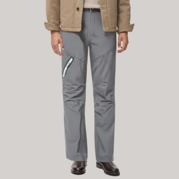 Simple straight-leg men's hiking windproof pants