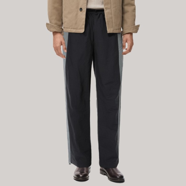 Color-blocked comfortable men's windproof pants
