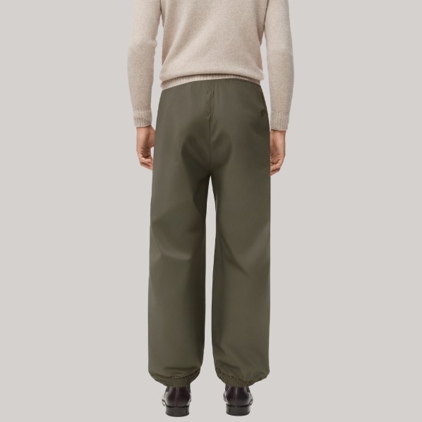 Casual high-waisted men's windproof pants