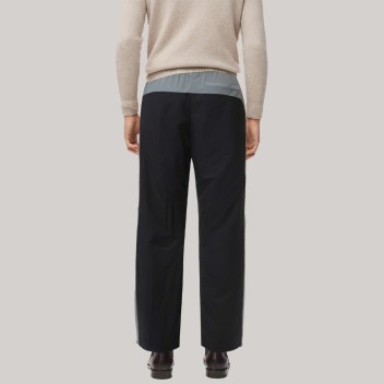 Color-blocked comfortable men's windproof pants