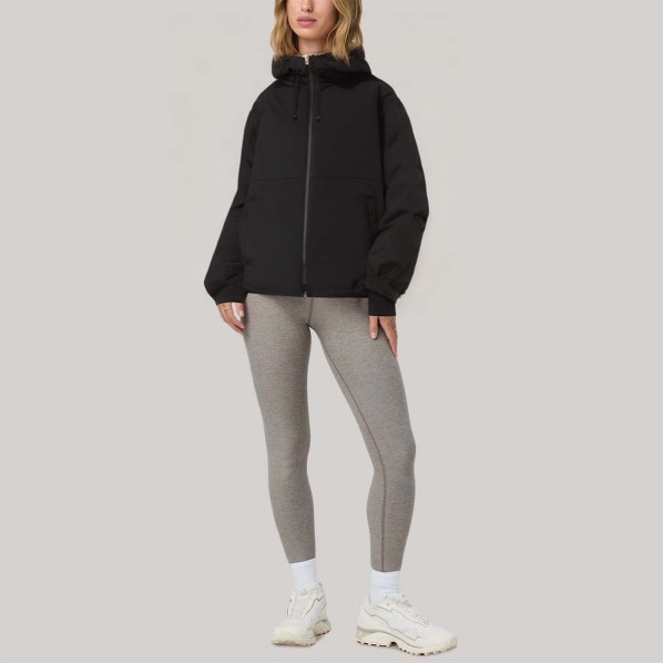 Double-sided waterproof women's windbreaker