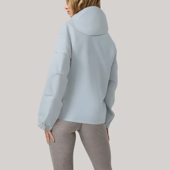 Casual outdoor zip-up women's windbreaker