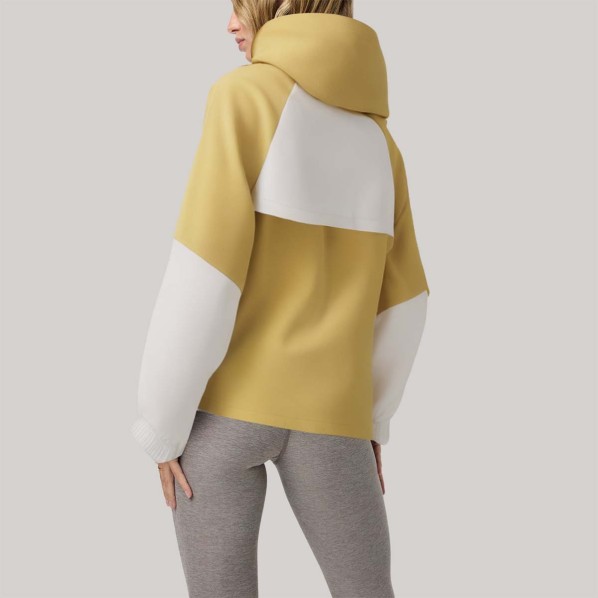 Color-blocked hiking and outdoor women's windproof jacket