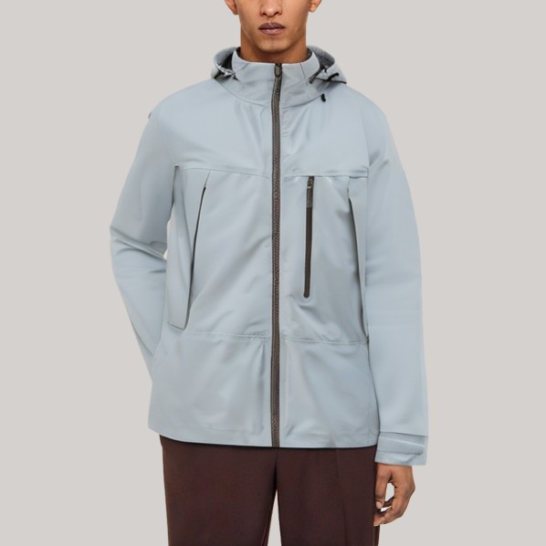 Waterproof outdoor men's hiking jacket