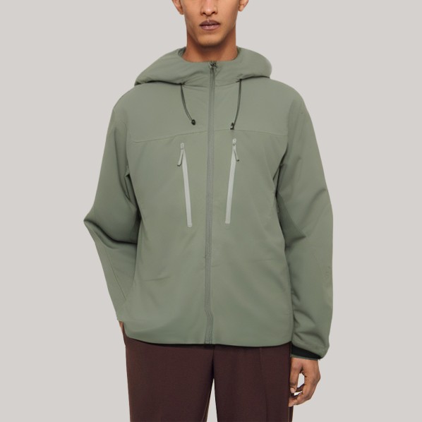 Fully seam waterproof outdoor men's jacket