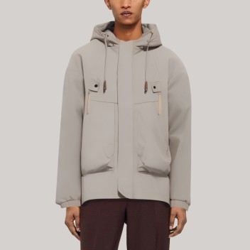 High-quality waterproof men's hiking jacket