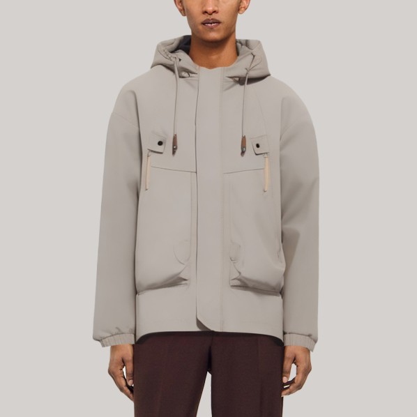 High-quality waterproof men's hiking jacket