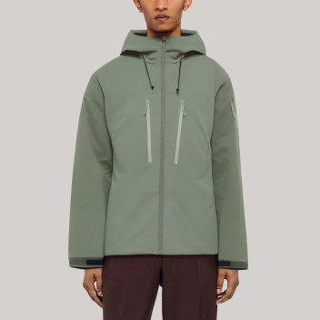 Fully seam waterproof outdoor men's jacket