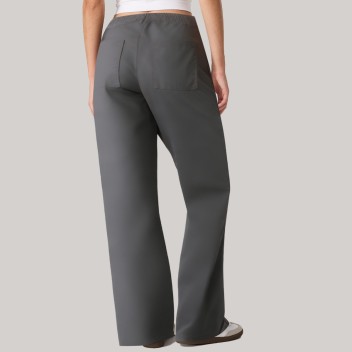 Elastic waist loose women's windproof pants